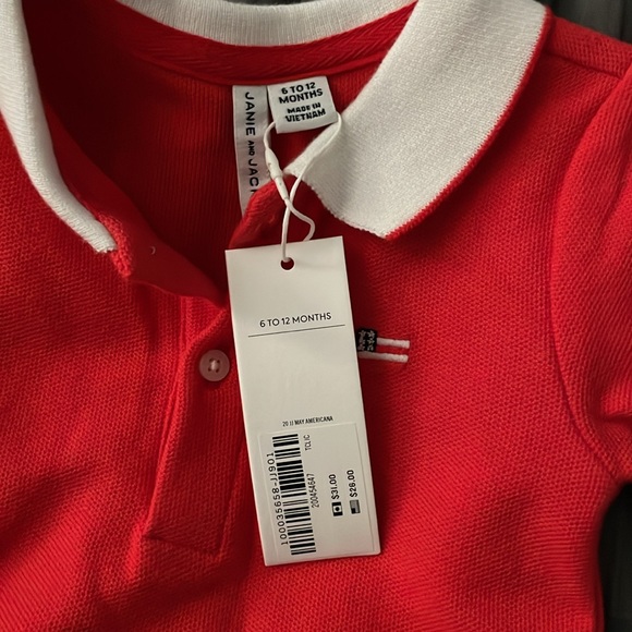 Janie and Jack 6-12 month onesie - Picture 2 of 2